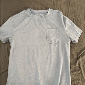 All in Motion Light Gray Blue Short Sleeve Tee